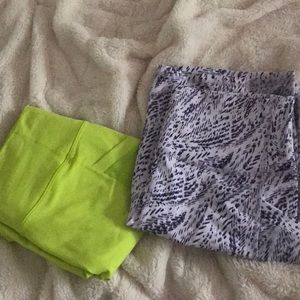 2 pairs of athletic shorts